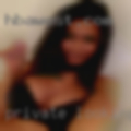 Private looking woman